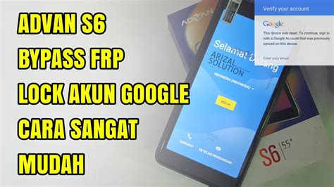 File Bypass Frp Akun Google Advan I45