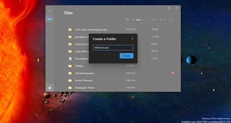 File Explorer Beta