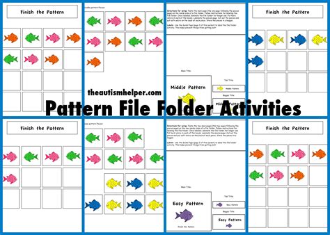 File Folder Printables
