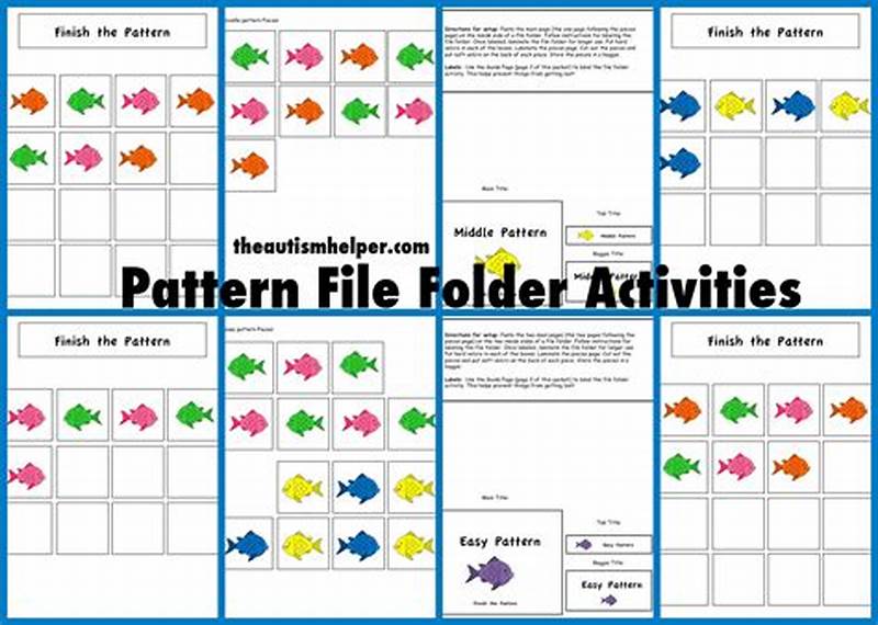 File Folder Printables