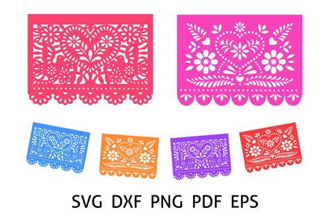 Free Your Creativity with our Papel Picado SVG FilesGet your hands on our Papel Picado SVG files for free and unleash your creativity to design stunning arts and crafts. Create amazing decorations with a Mexican feel, just in time for Cinco de Mayo, weddings, or any other celebration. Download now and start exploring endless possibilities with our exquisite designs.