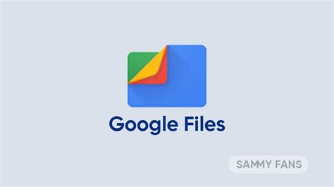 Files by Google update