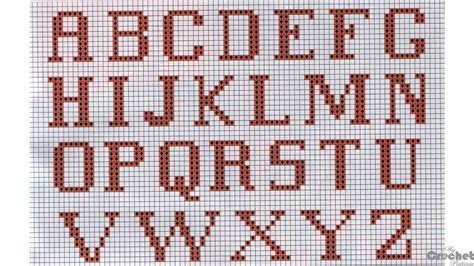 Filet Crochet Letters