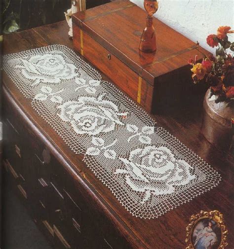 Filet Crochet Patterns Free Table Runners