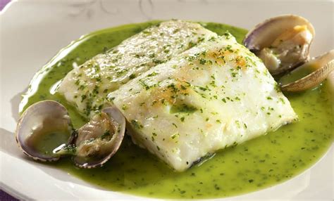 La Receta de Enrique,»FILETES DE MERLUZA EN SALSA VERDE CON ALMEJAS