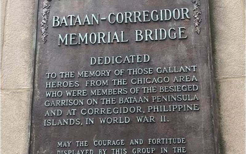 Filipino Soldiers Bataan Corregidor Memorial Bridge