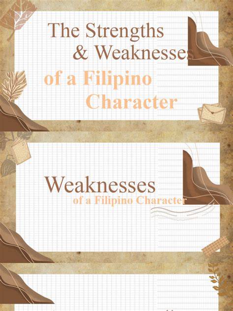 Filipino Character Dynamics