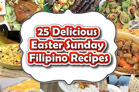 Filipino Easter Food