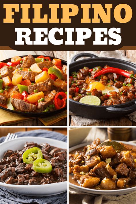Filipino Food Recipes With Pictures And Procedures