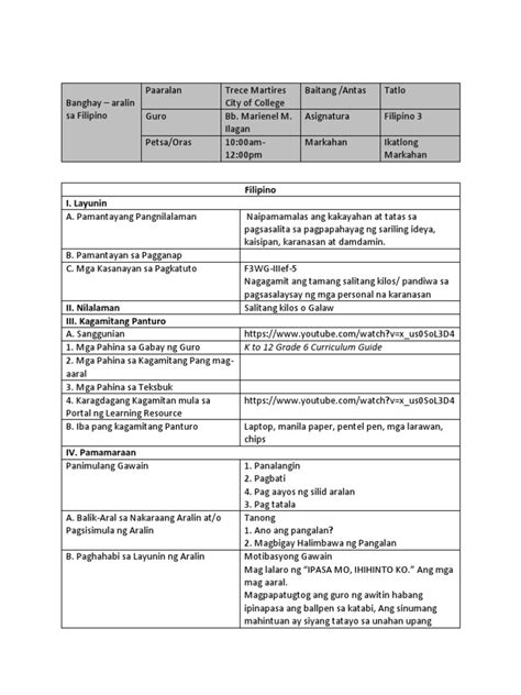Filipino Iii Disaster