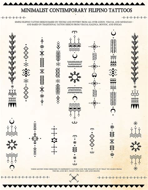 Filipino Tattoo Symbols