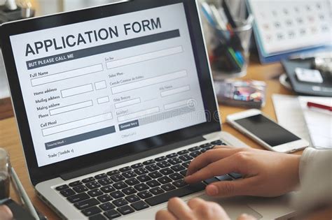 Filling Out the Application Form Digitally