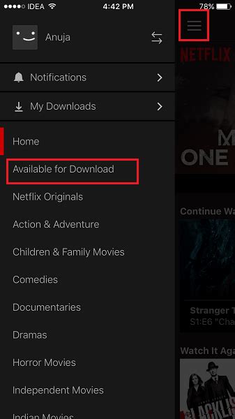 Filme auf Netflix für die Offline-Anzeige Herunterladen Geräte