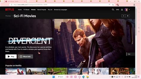 Filmywap genre selection screen