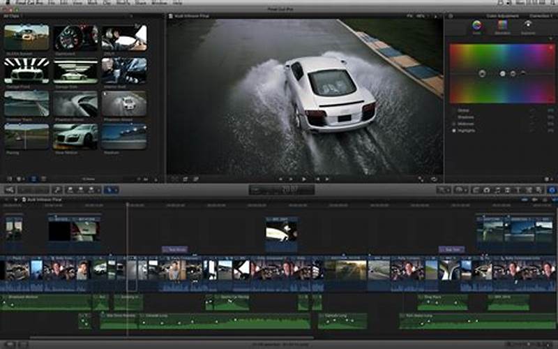 Final Cut Pro Apple Video Editing Software