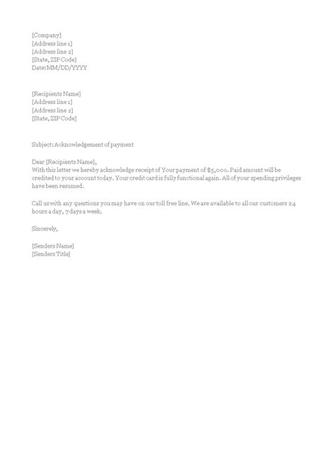 Final Paycheck Letter Template
