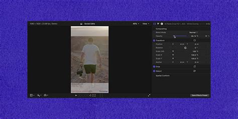 Final Cut Pro Reels Template