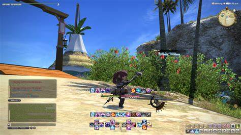 ファイナルファンタジーXIVのUI HUDカスタマイズ画面