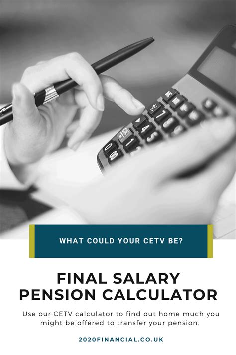 Final Salary Pension Transfer Value Calculator