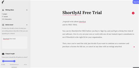 Final Thoughts On ShortlyAI Free Trial