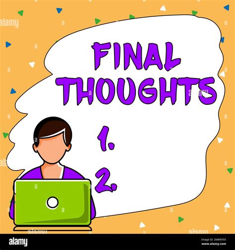 Final Thoughts Recommendation