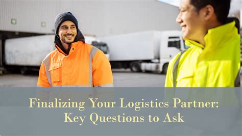 Finalizing Your Order and Logistics