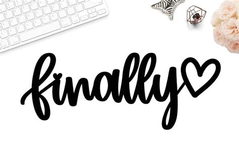 Download Finally Cake Topper Cricut SVG