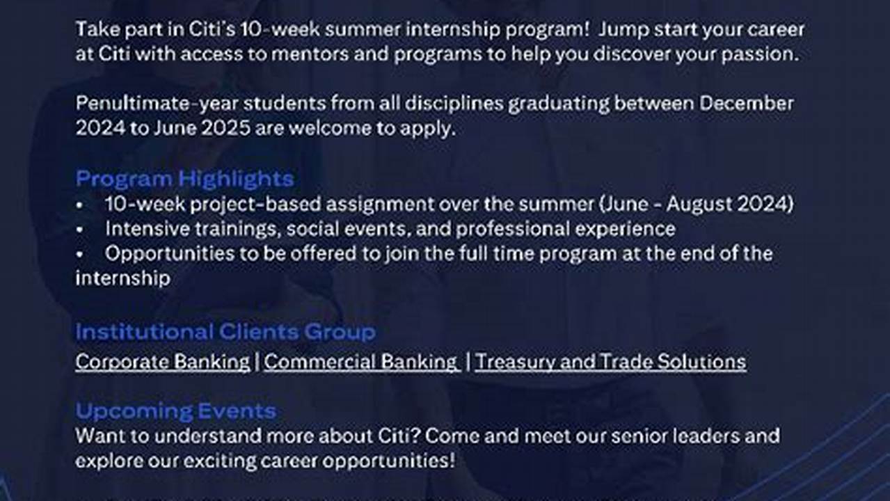 Financial Analyst Internships Summer 2024