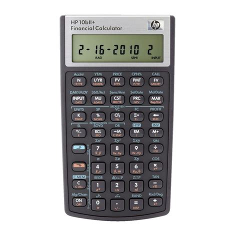 Financial Calculator Hp10bii