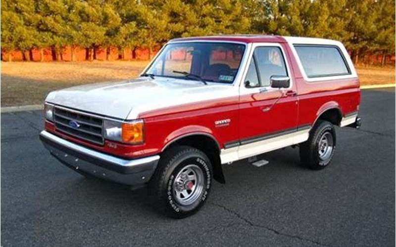 Find A Used 1989 Ford Bronco