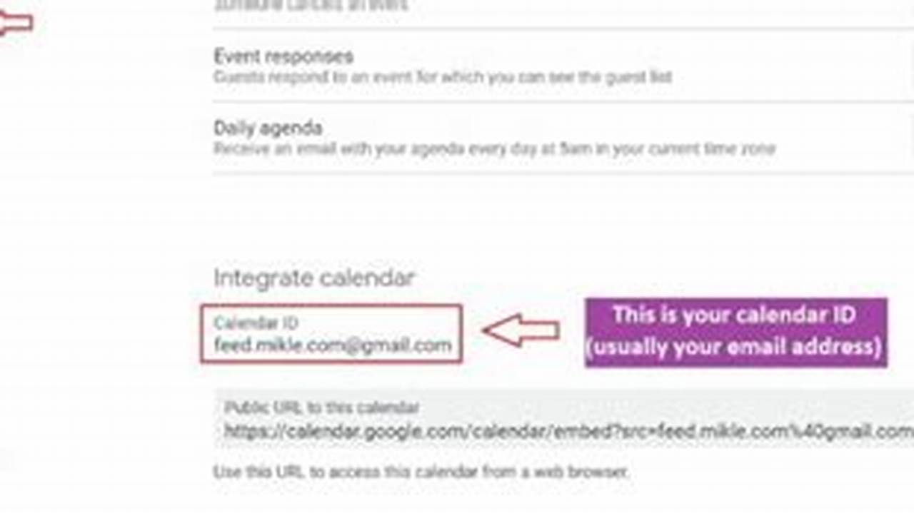 Find Event Id Google Calendar