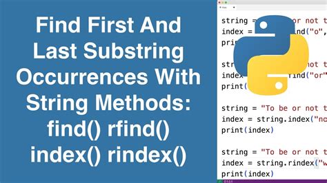 th?q=Find Index Of Last Occurrence Of A Substring In A String - Locate Last Substring in String with Find Index Method