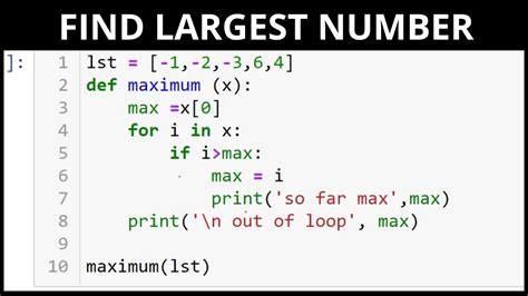th?q=Find The Greatest (Largest, Maximum) Number In A List Of Numbers - Discover the Maximum Value in a List of Numbers with Ease