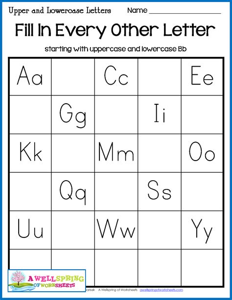 Find The Letter Alphabet Worksheets