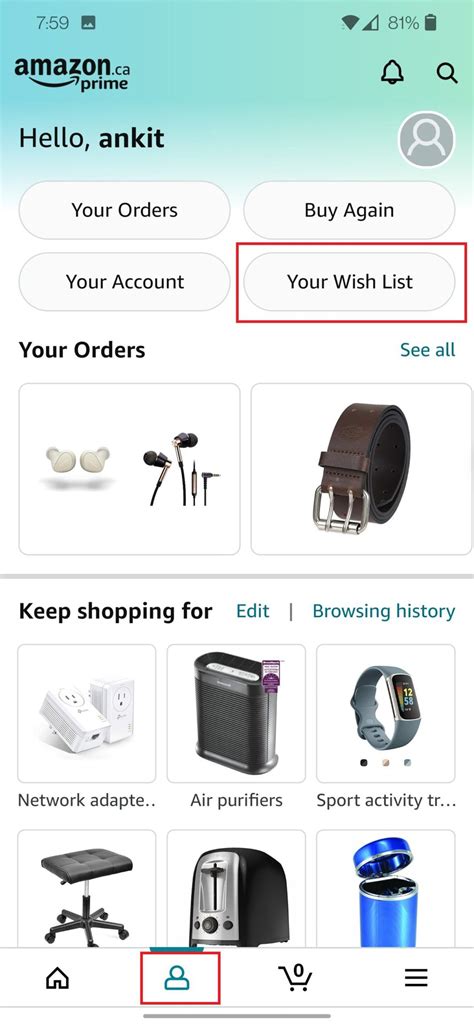 Discover Your Next Best Buy with Ease: Find Your Wishlist on the Amazon App