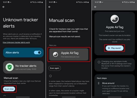 Find AirTags Using Native Android Functionality