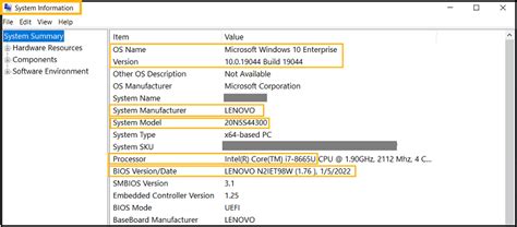 Find Computer Model in BIOS Settings