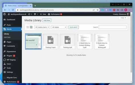 Find Image URL In WordPress Through WordPress Media Library