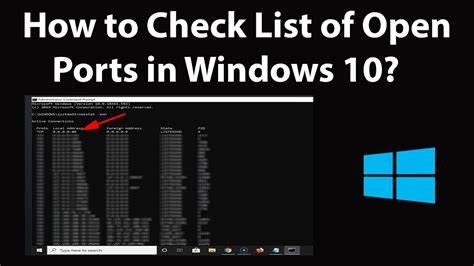 Find Open Ports In Windows