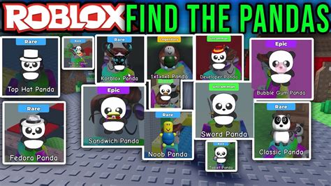 Find The Pandas Roblox