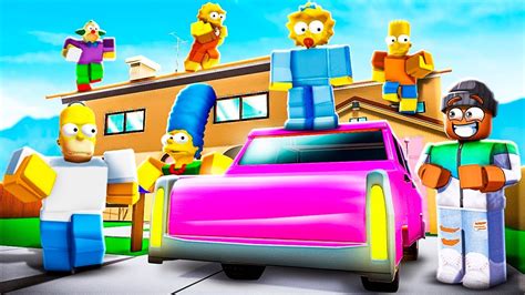Find The Simpsons In Roblox - YouTube