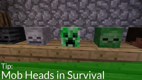 Find and Use Mob Heads in Minecraft