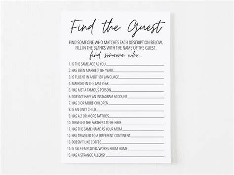 Find the Guest