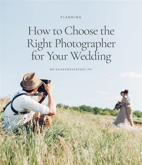 Find the Right Photographer