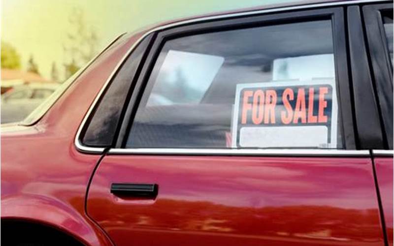 Finding A Used Car For Sale