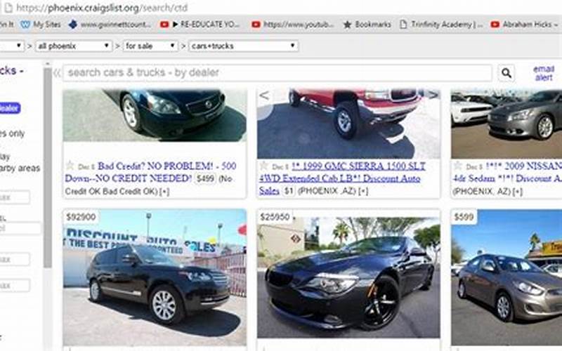 Finding Cars On Craigslist