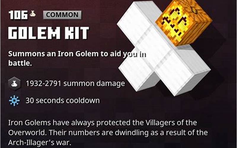 Finding Iron Golems