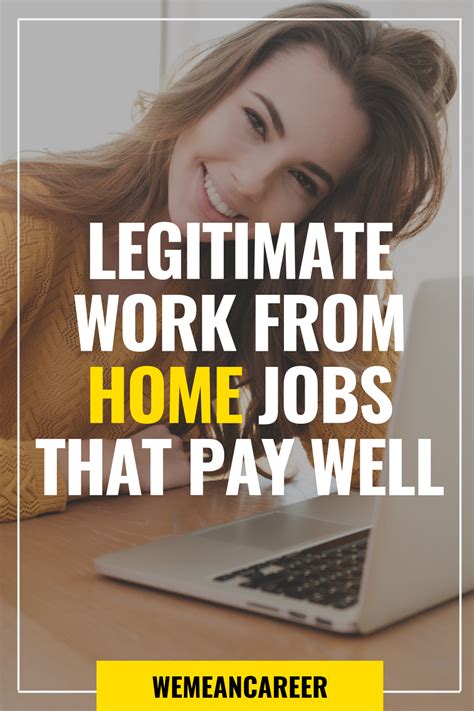 Finding Legitimate Work-From-Home Jobs