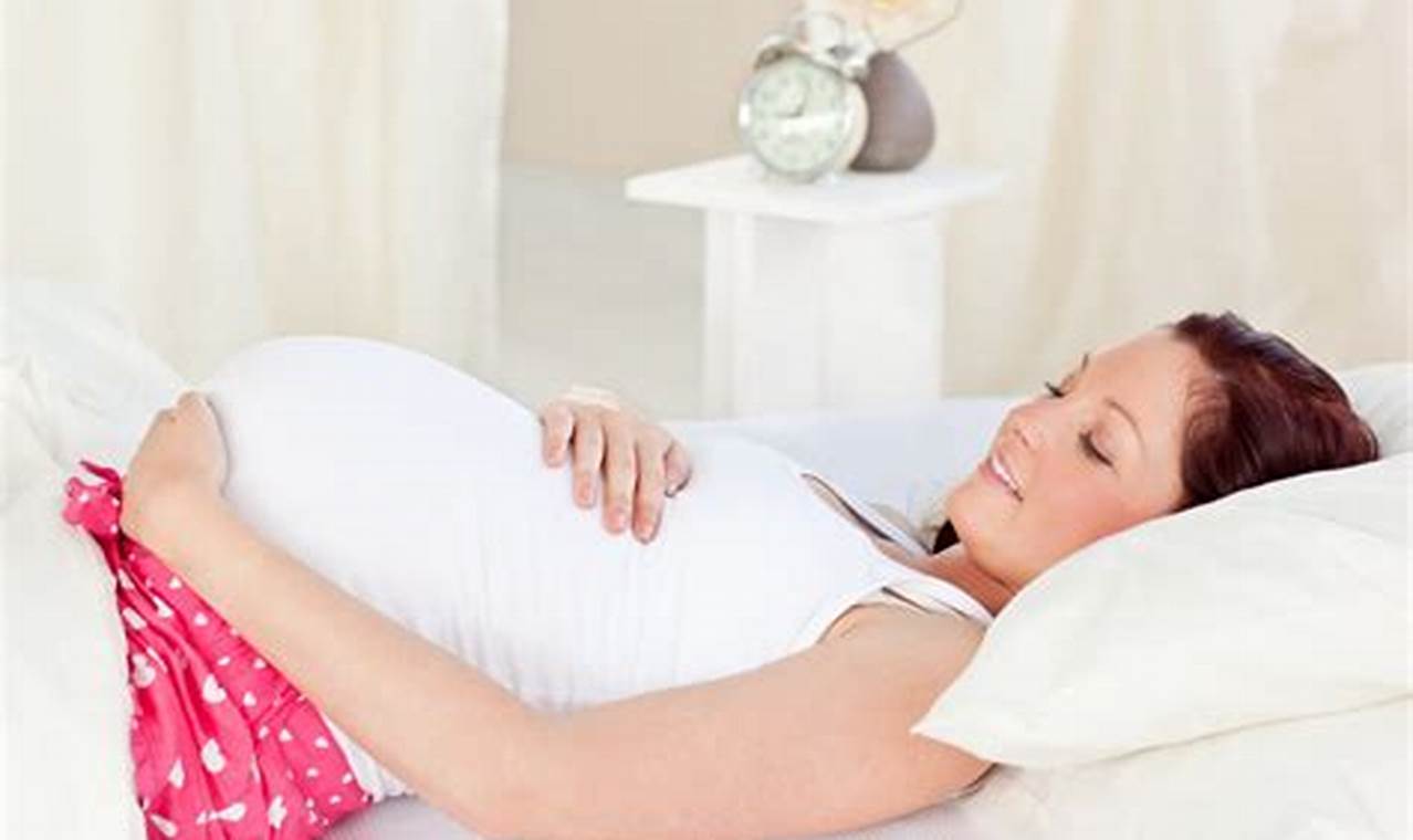 Finding sleep positions pregnancy