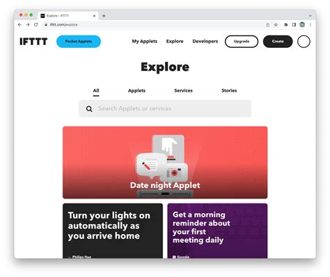 Finding A Specific IFTTT Applet